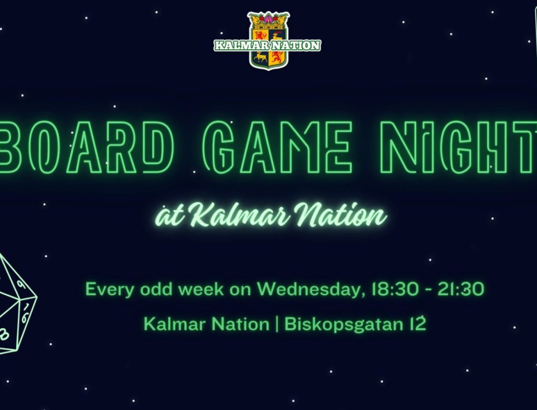 Board Game Night - Kalmar Nation