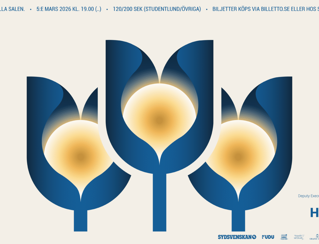 Studentafton med Carl Skau, biträdande chef för FN:s livsmedelsprogram (WFP)