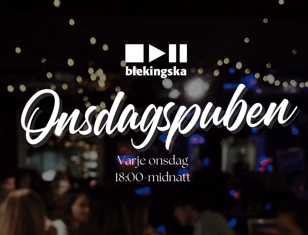 Onsdagspuben | Blekingska nationen